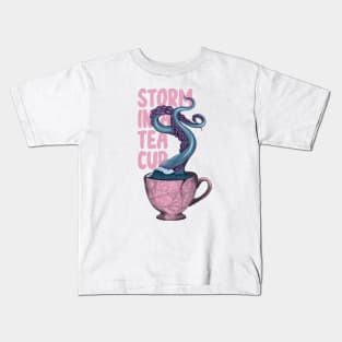 Storm in a tea Kids T-Shirt